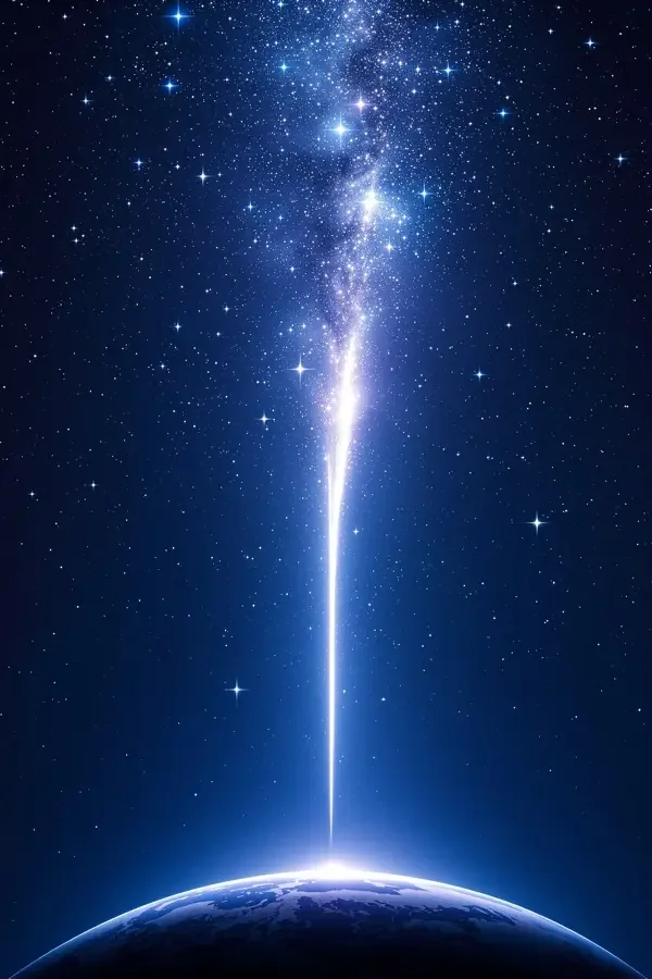 银河流星海报